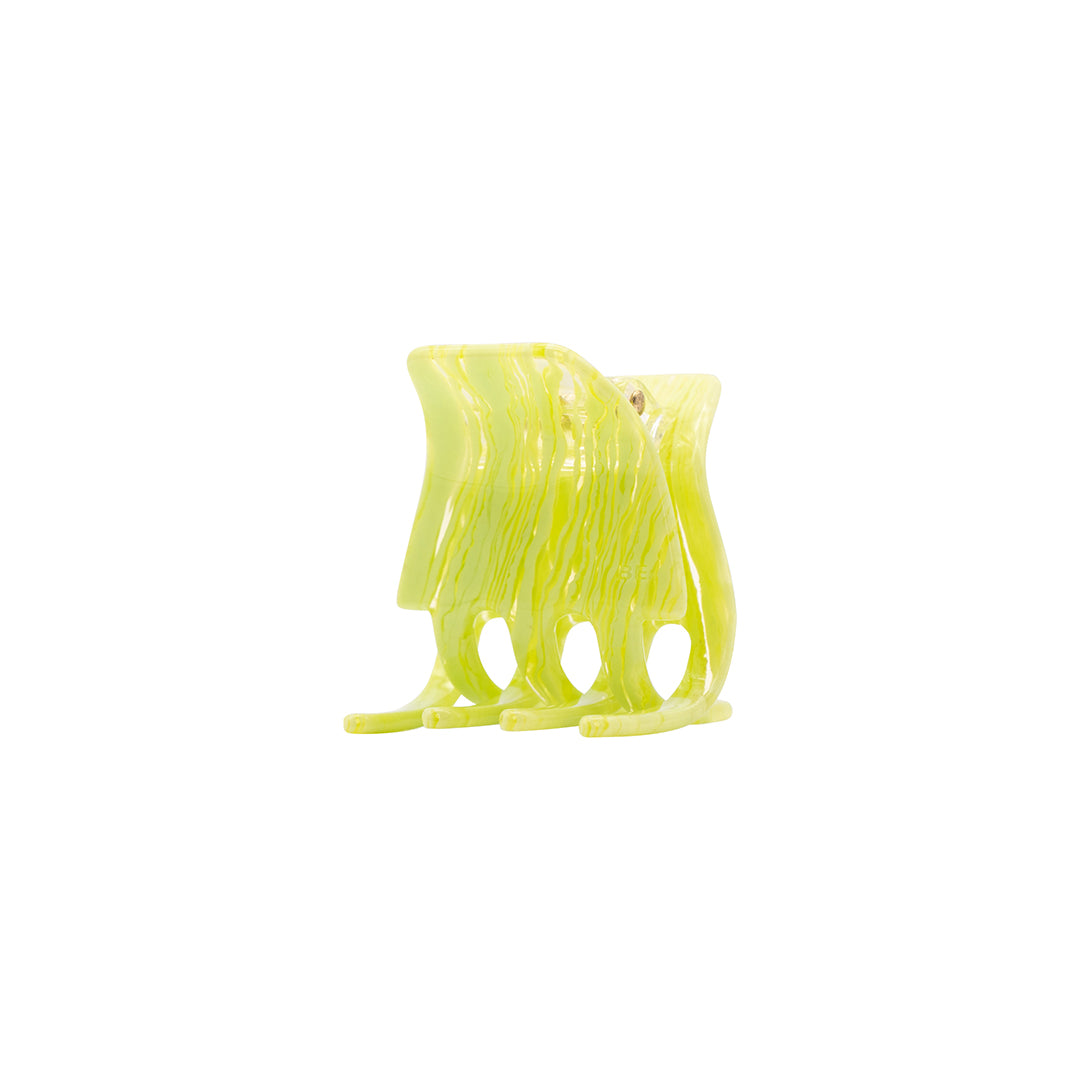 GLOSSY CLIP TEXTURED LIME